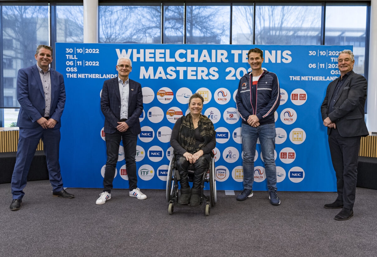 Persconferentie Wheelchair Tennis Masters 2