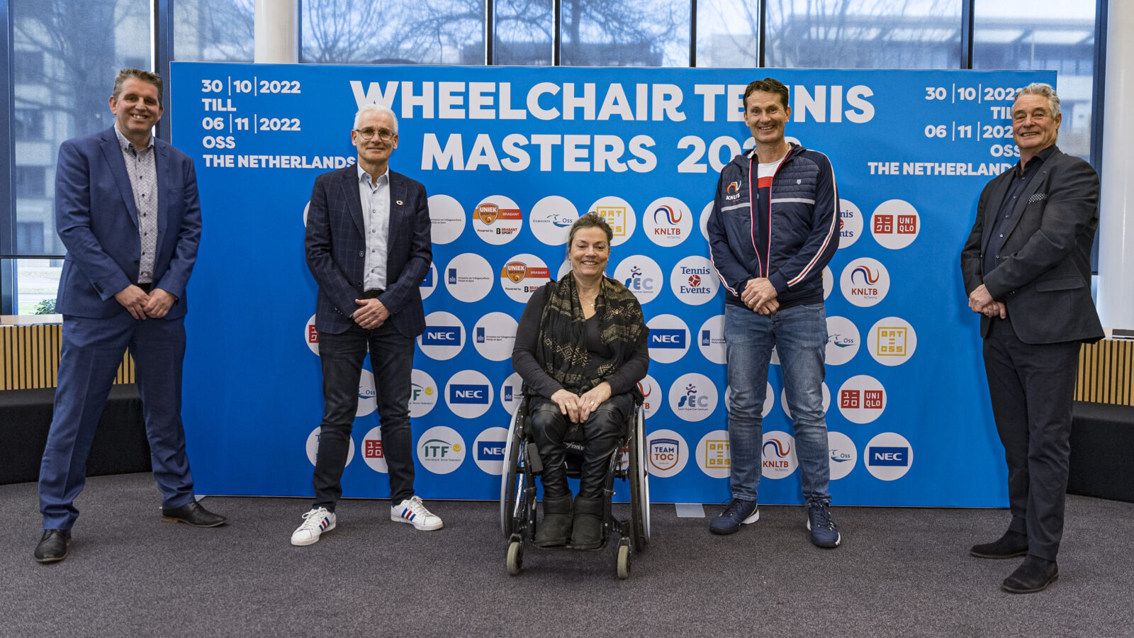 Persconferentie Wheelchair Tennis Masters 2